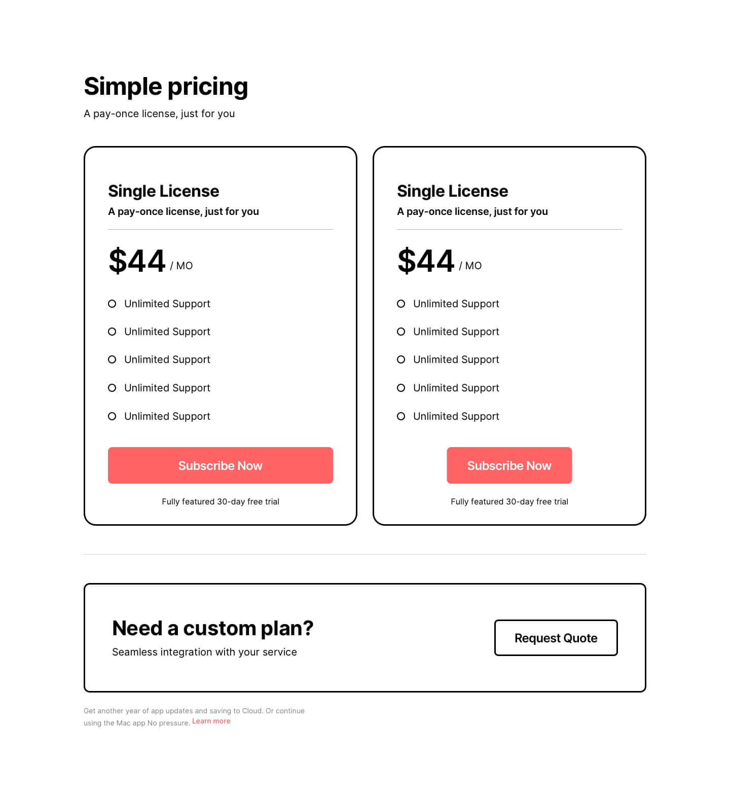 Singular SAAS Template for Bootstrap 5