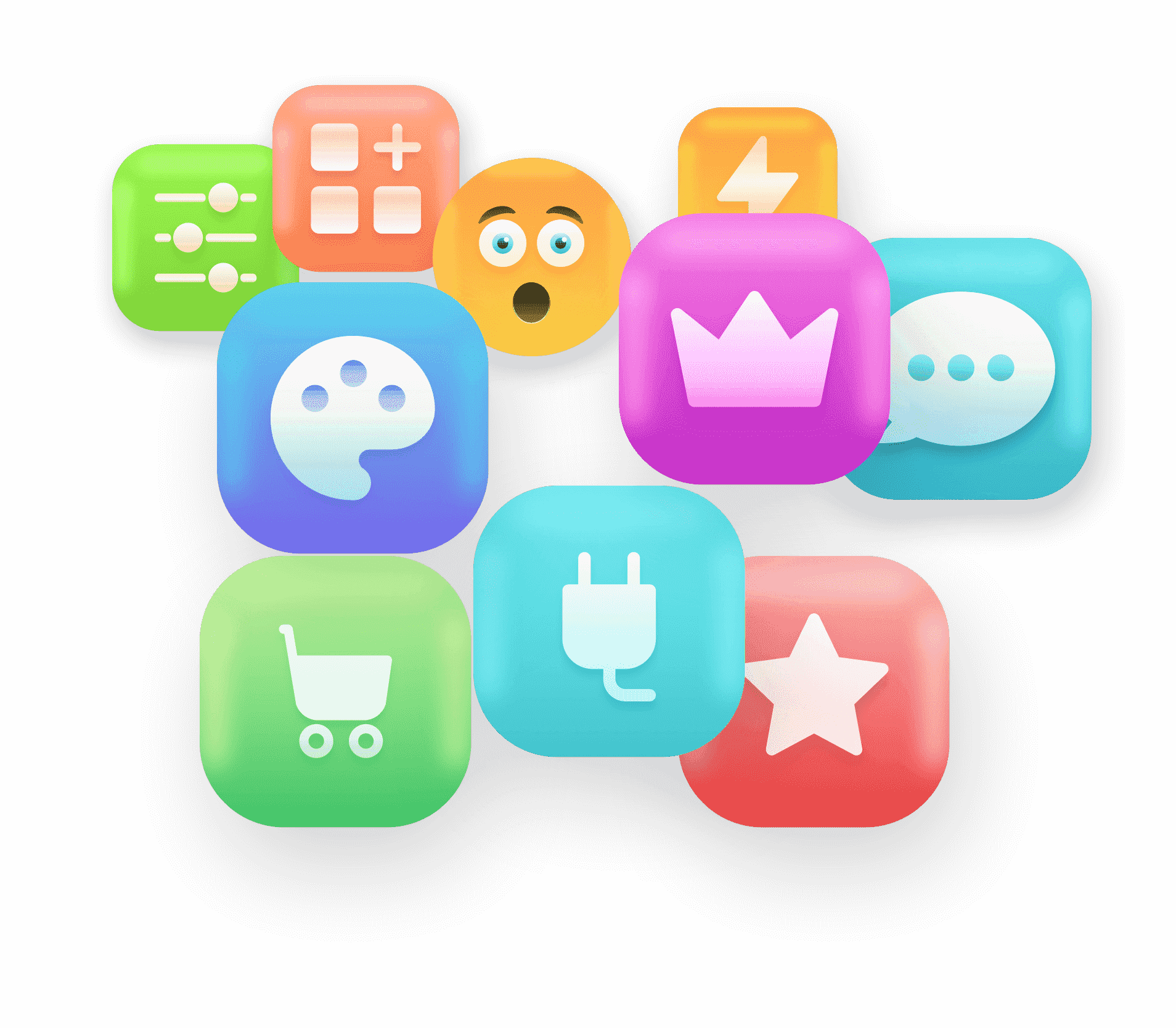 Fluff – Free 3D Icons