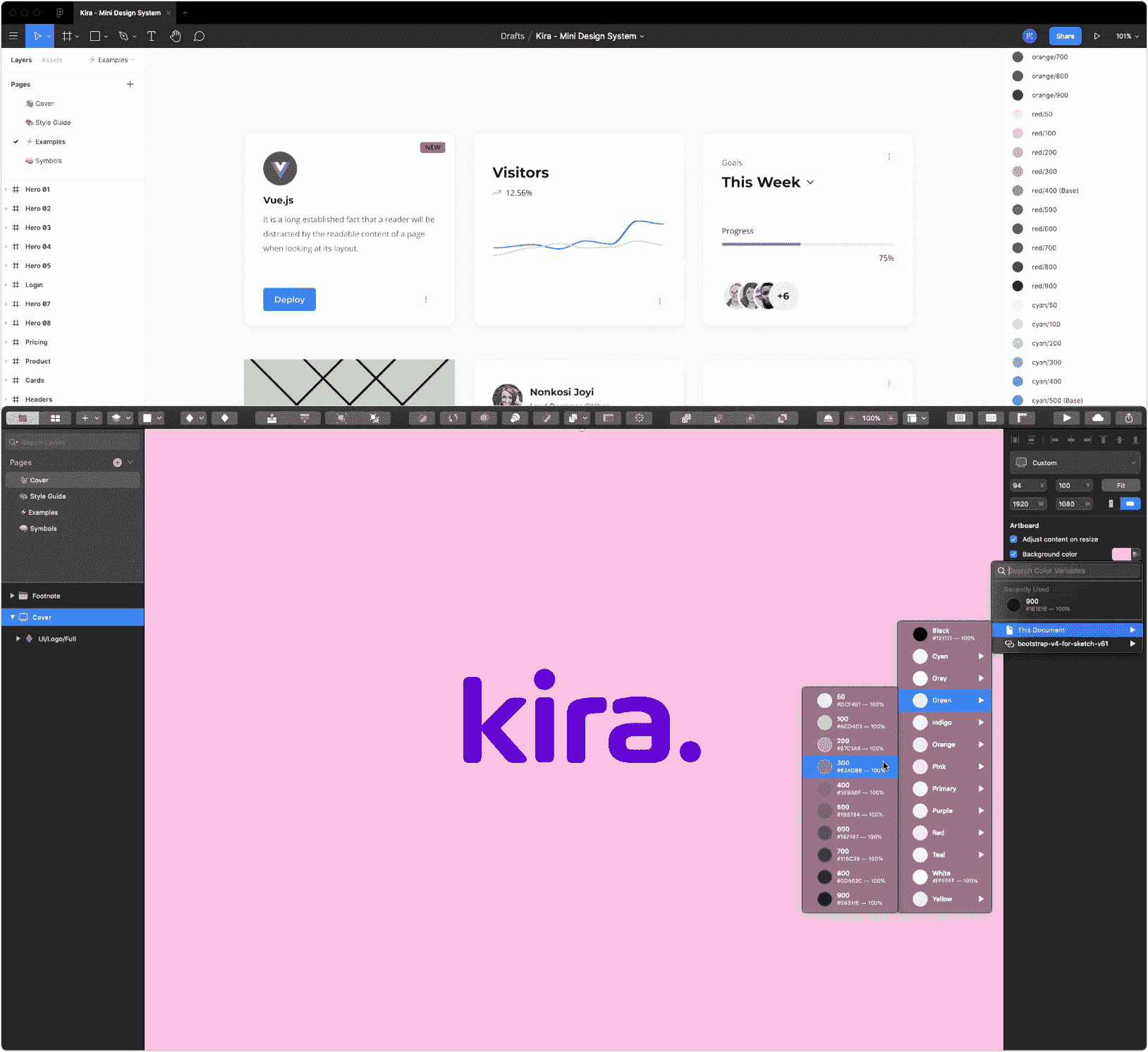 Kira – Mini Design System