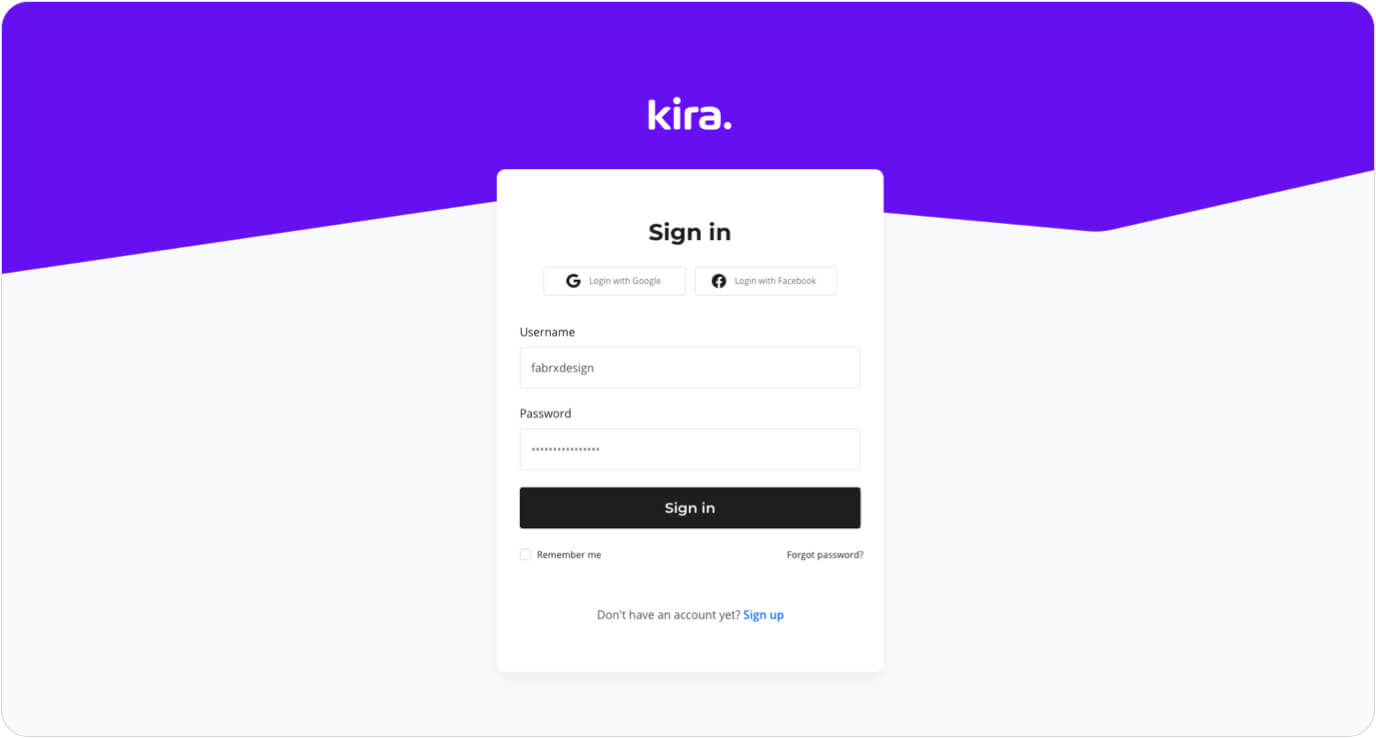 Kira – Mini Design System